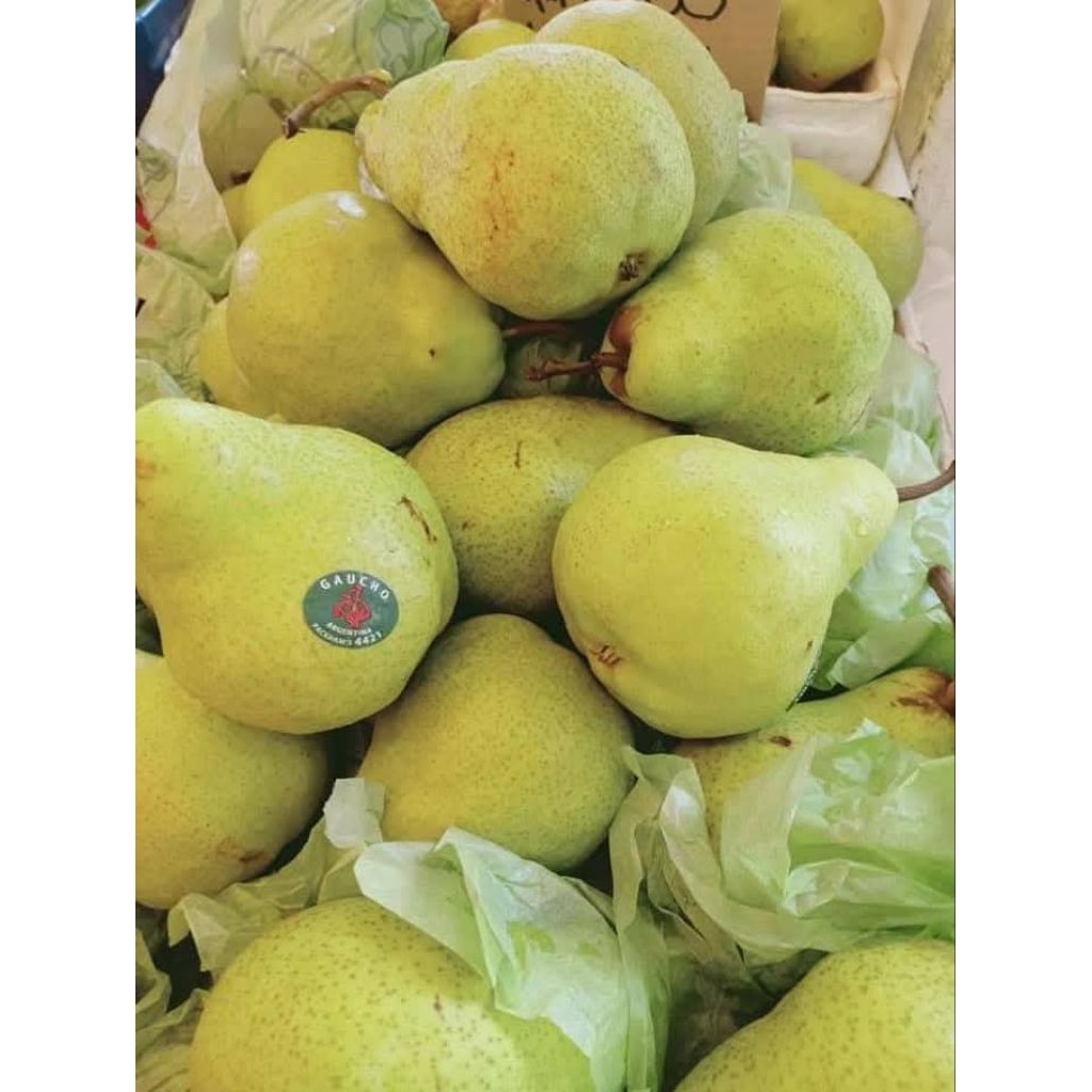 

BUAH PEAR JAMBU / PEAR PACKHAM / PEAR HIJAU AUSTRALIA 1KG FRESH