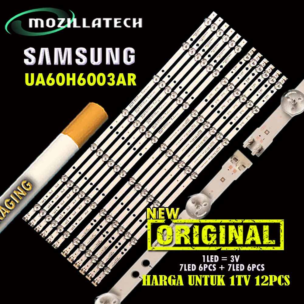 BACKLIGHT TV LED SAMSUNG UA60H6003AR UA60H6003 60H6003AR 60H6003 LUMENS D3GE-600SMA-R2