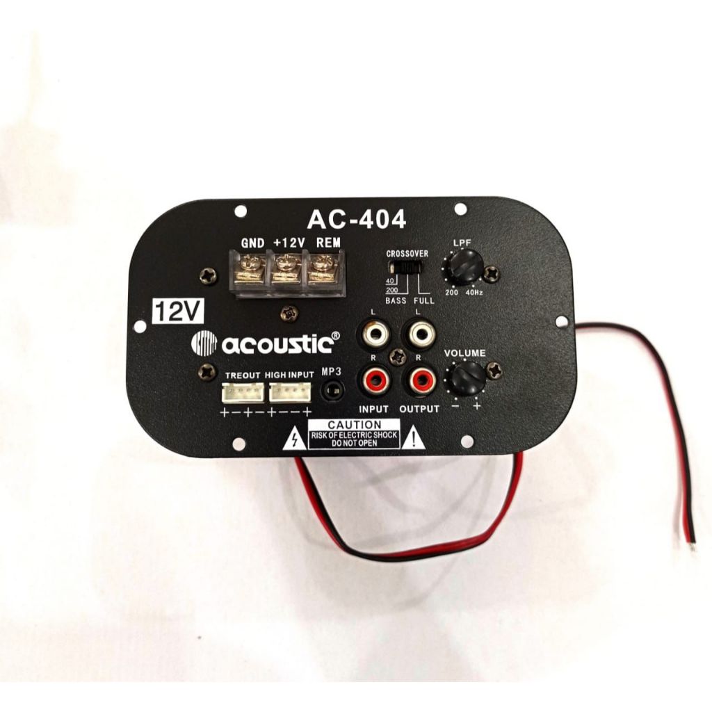Kit Basstube Monoblock Mesin Power Aktif Acoustic AC 404