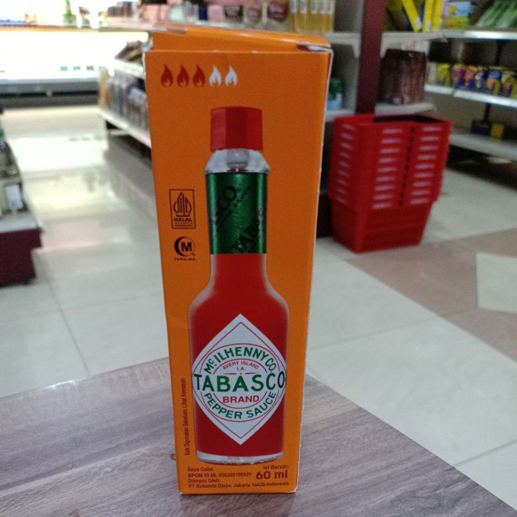 

Tabasco pepper sauce 60ml