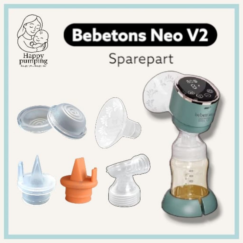 Bebetons Neo V2 Spareparts / Diafragma bebetons neo v2 / Valve bebetons Neo V2 / suku cadang pompa a