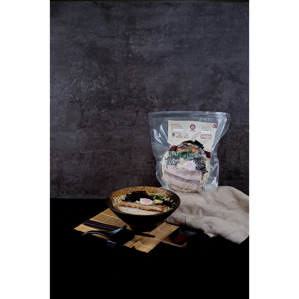 

Nijusan Frozen Shio Tori Paitan Ramen Pork Chashu Beku Homemade