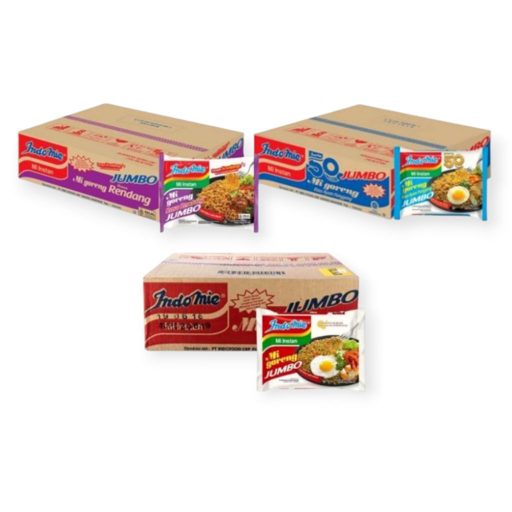 

Indomie Goreng Jumbo 1 dus