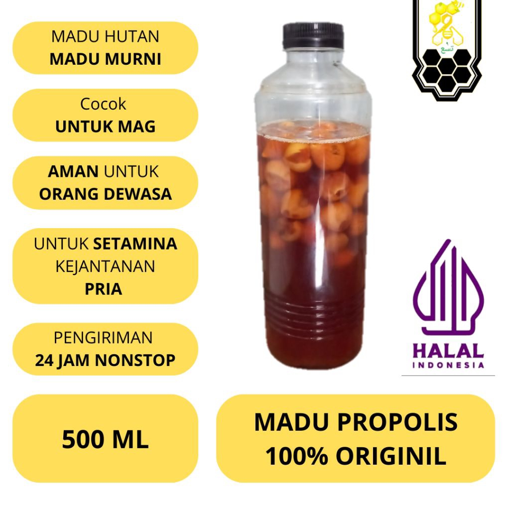 

Madu Bawang Lanang Tungga 500gram Paket Murah Untuk Setamina PRIA