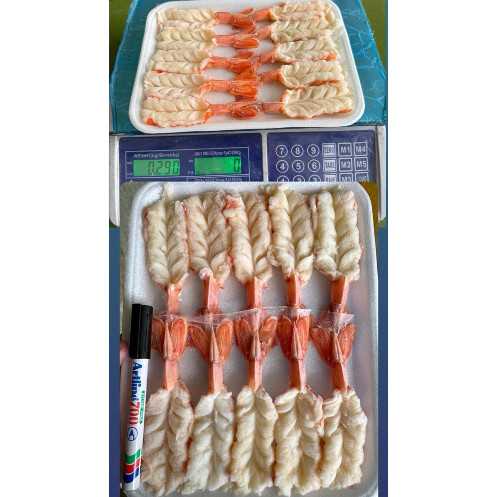 

Udang Butterfly Jumbo full ndaging READY STOCK
