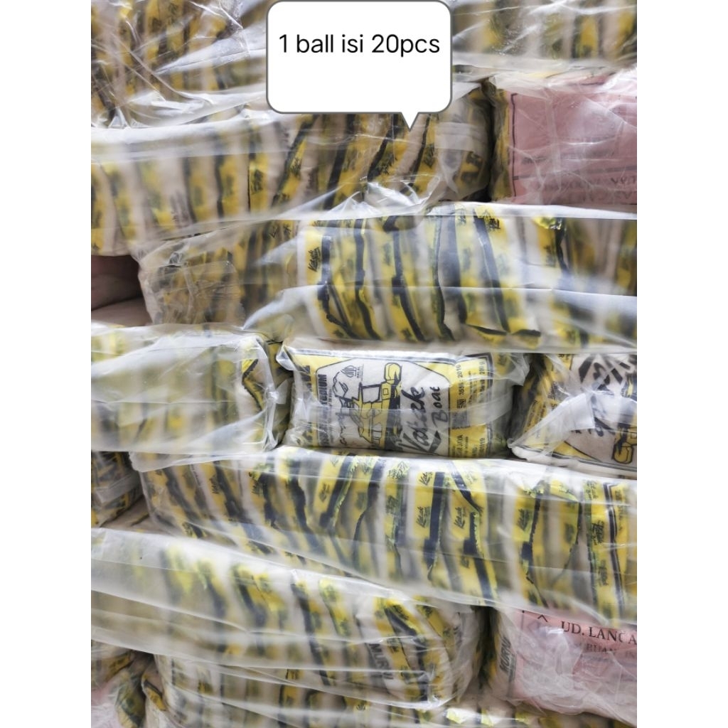 

garam katak boat ukuran 150gr 1ball isi 20pcs