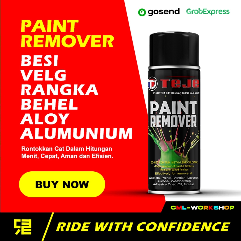 Paint Remover teje perontok cat velg