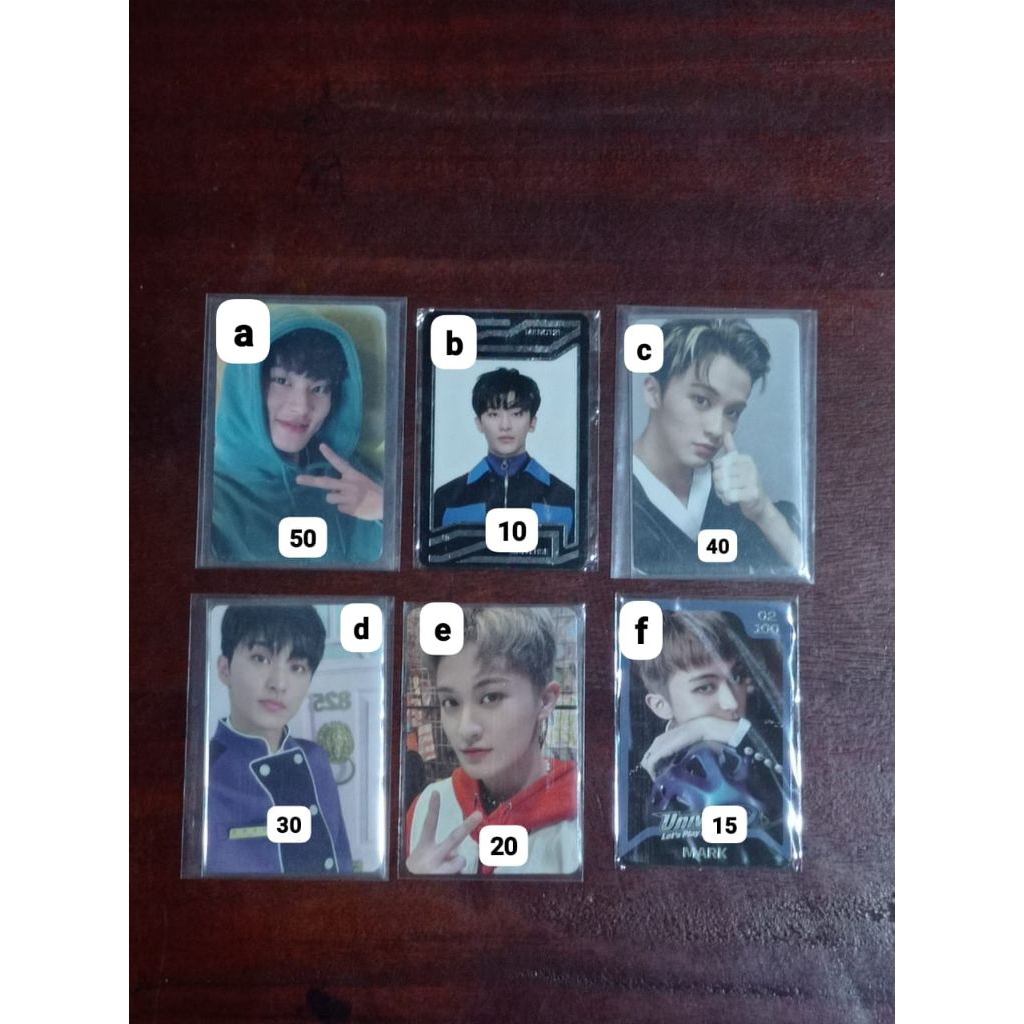 photocard official mark lee nct