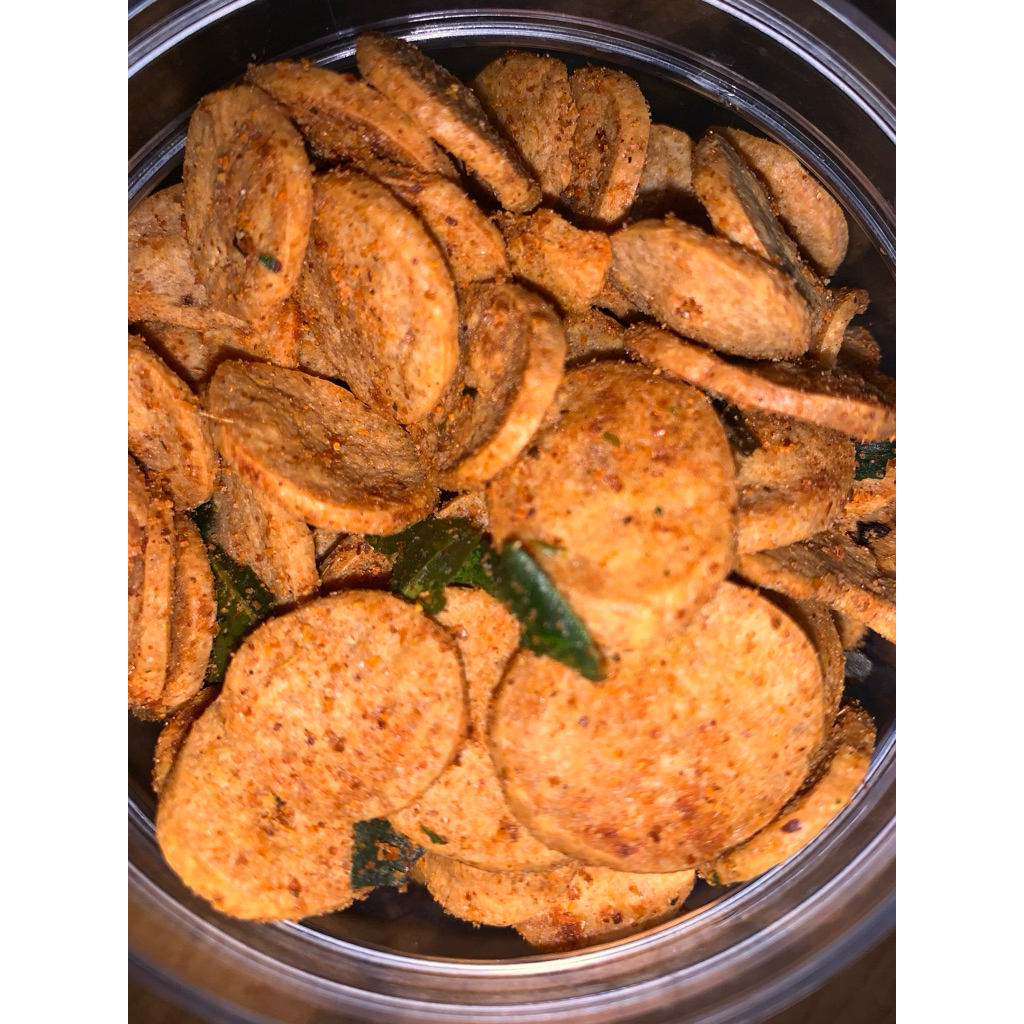 

SOSRENG SOSIS GORENG ASLI DAGING AYAM DAUN JERUK 100gram