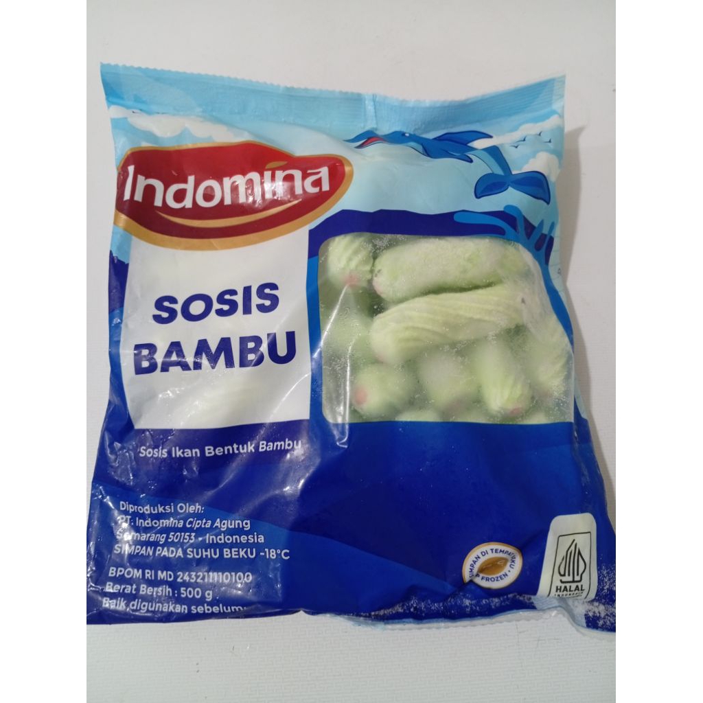 

Indomina Sosis Bambu Hijau 500g