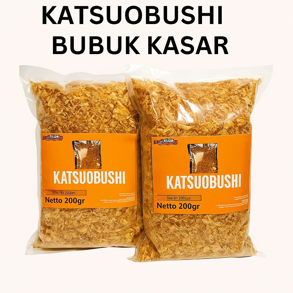 

Katsuobushi Takoyaki Murah 50 gram / Katsuobushi ikan cakalang bubuk kasar