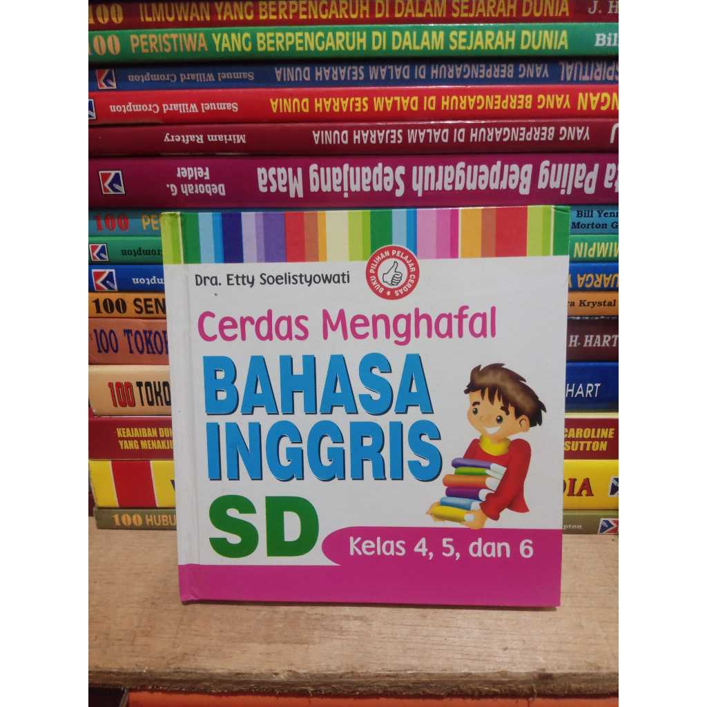BUKU CERDAS MENGHAFAL BAHASA INGGRIS SD KELAS 4, 5, DAN 6