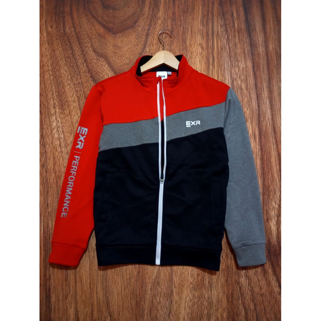 Jaket Tracktop EXR colorblock Second