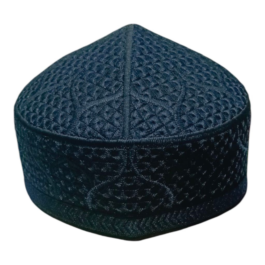 PECI KOPIAH HAJI PAKISTAN SONGKOK SULTAN PECI RAJUT BORDIR TERMURAH