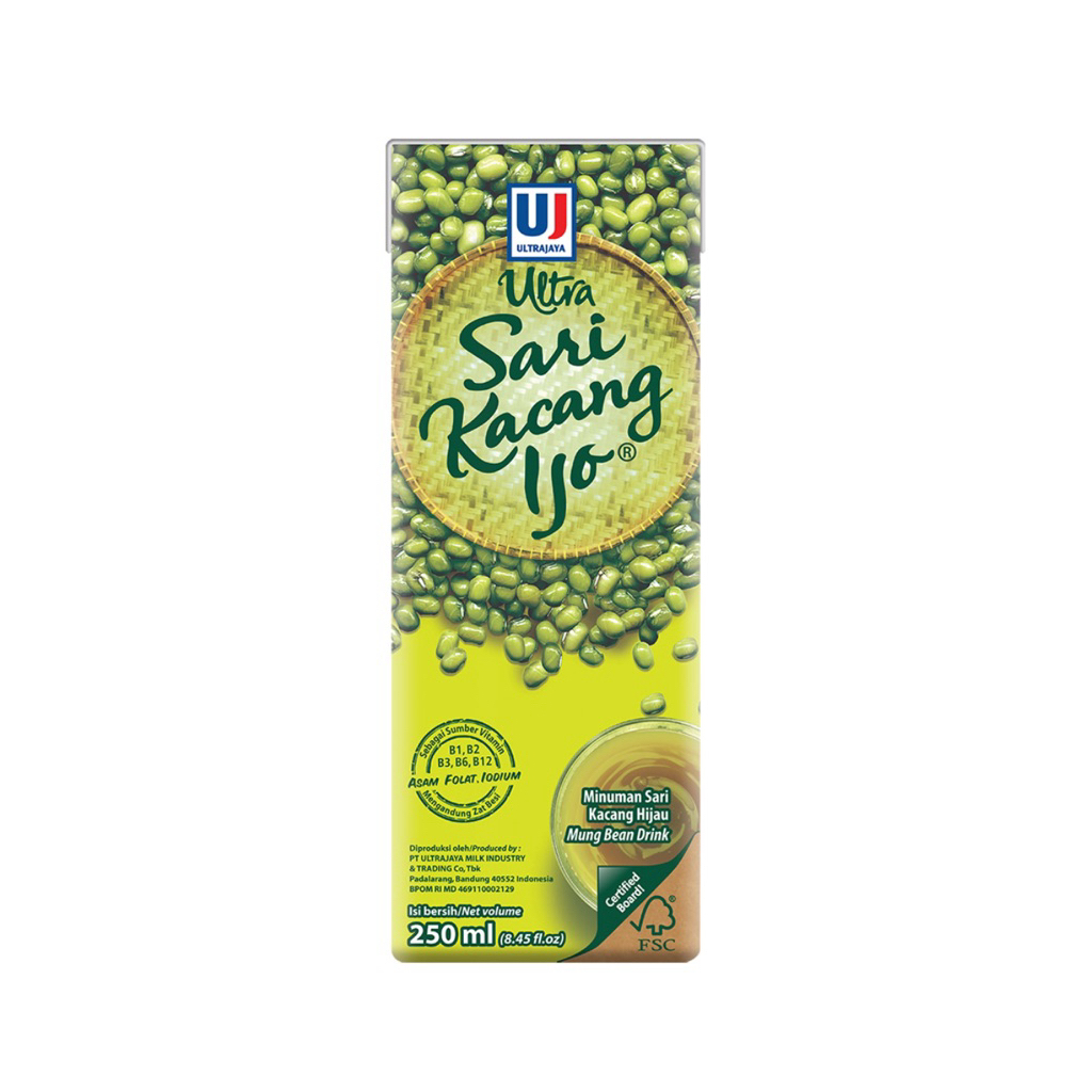 

ULTRA SARI KACANG HIJAU 250 ML