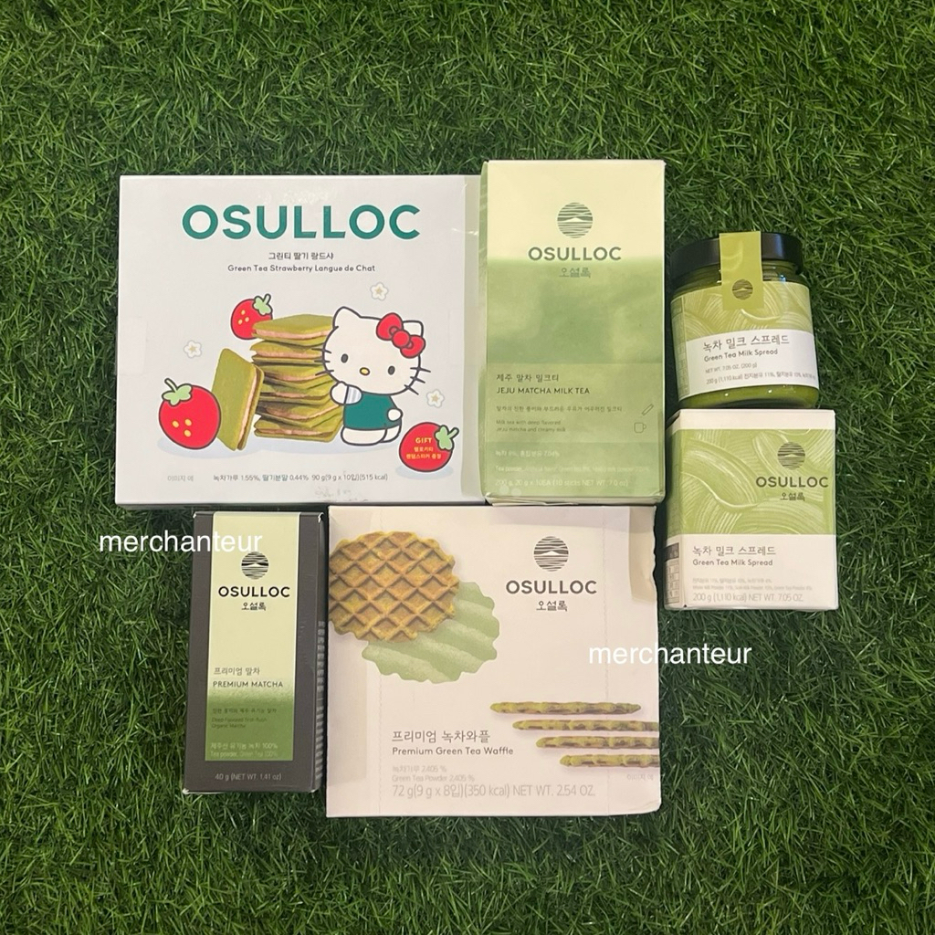 

[READY] OSULLOC KOREA / OSULLOC PREMIUM MATCHA / OSSULOC SPREAD / OSSULOC WAFFLE