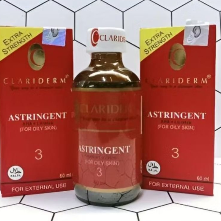 TONER WAJAH CLARIDERM ORIGINAL / ALKOHOL CLARIDERM ORIGINAL 100%