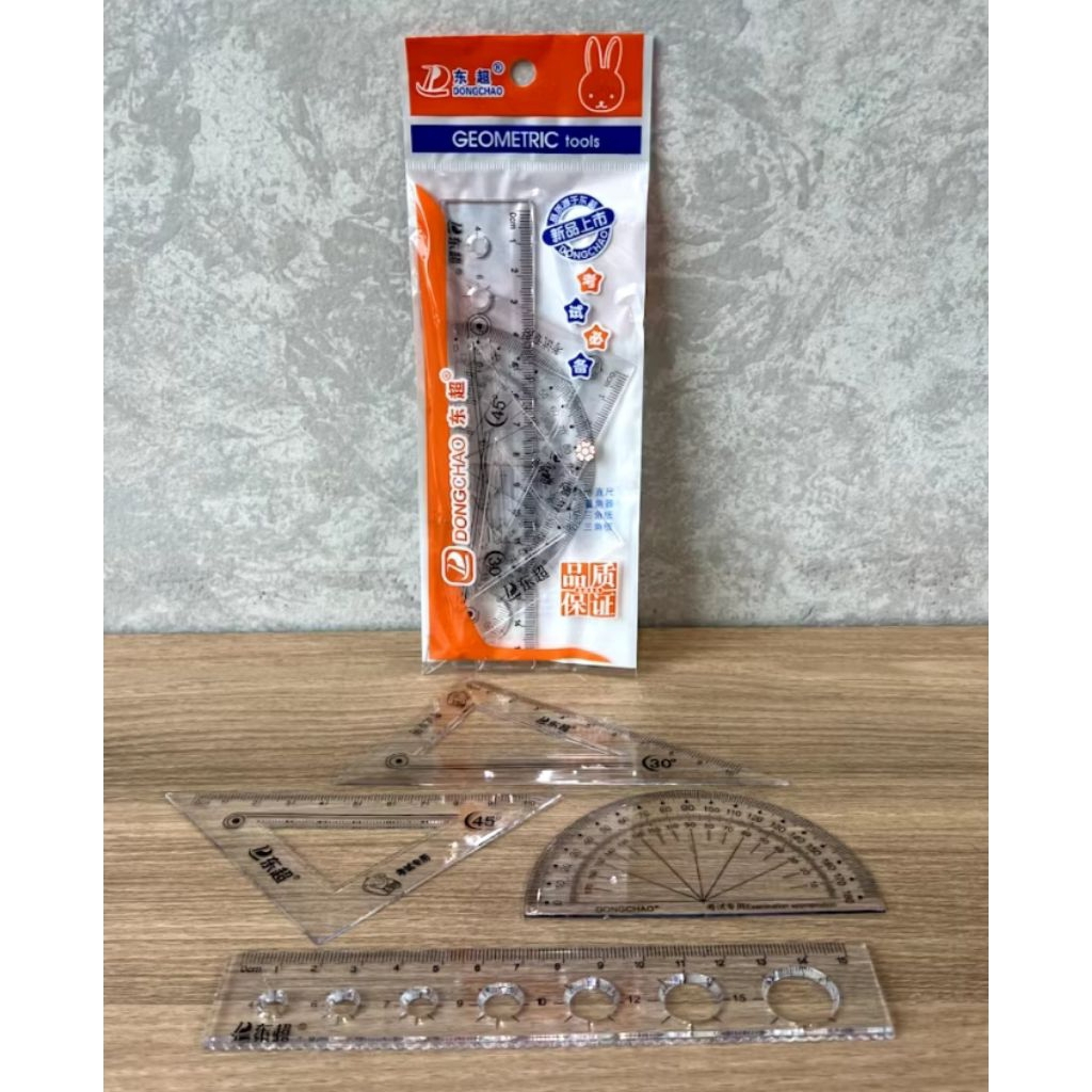 

Penggaris Sekolah Set 4in1