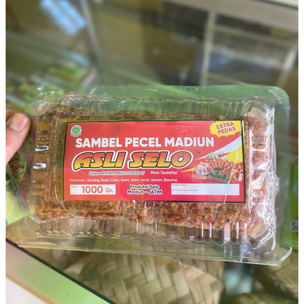 

1 Kg Sambel Pecel Asli Madiun Premium Bumbu Kacang