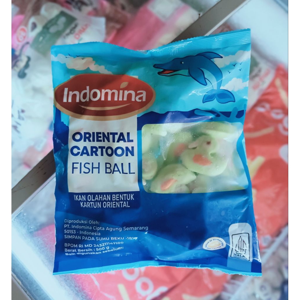 

Indomina Oriental Cartoon Fish Ball Bentuk Bebek 500grm Zabir Frozen Food