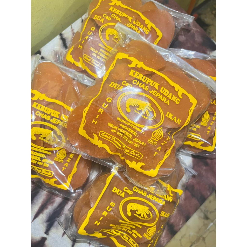 

kerupuk udang mentah 1/4 250gram
