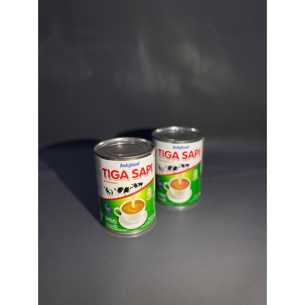 

Susu Kental Manis 3 Sapi Kaleng Putih 490gr