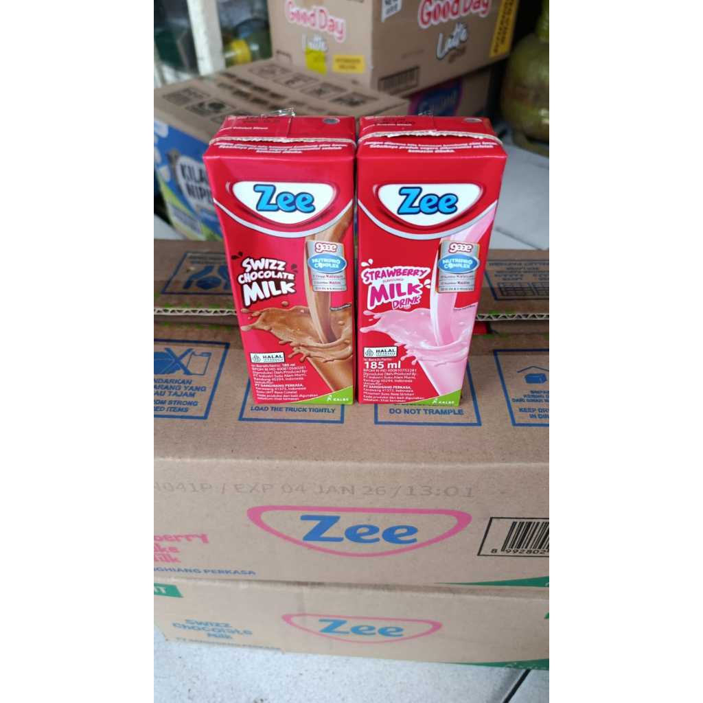 

Zee RTD Susu UHT 185 ml / Susu Zee UHT