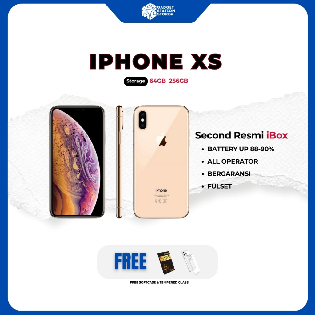 iPhone XS XS Max 64 256 GB iBox Original