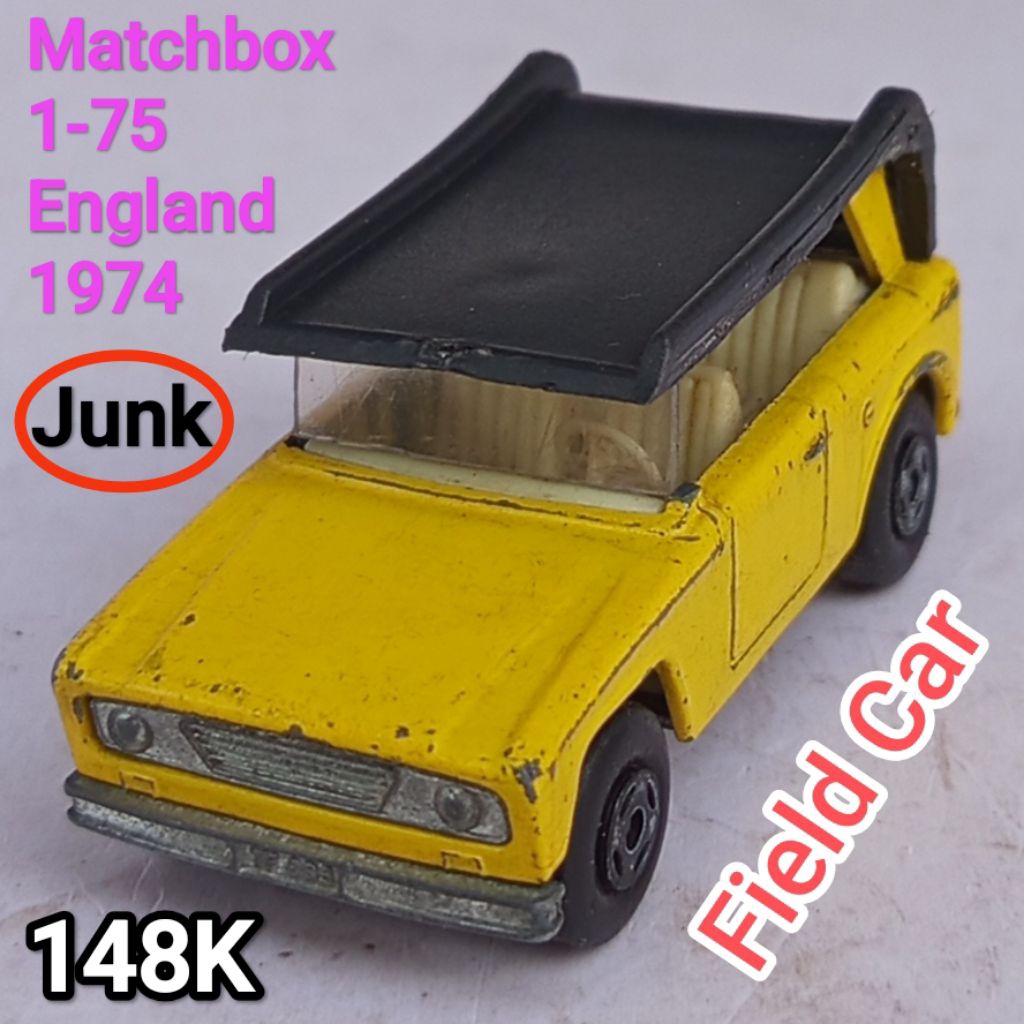 Diecast Vintage Matchbox Superfast Lesney England Field Car Loose