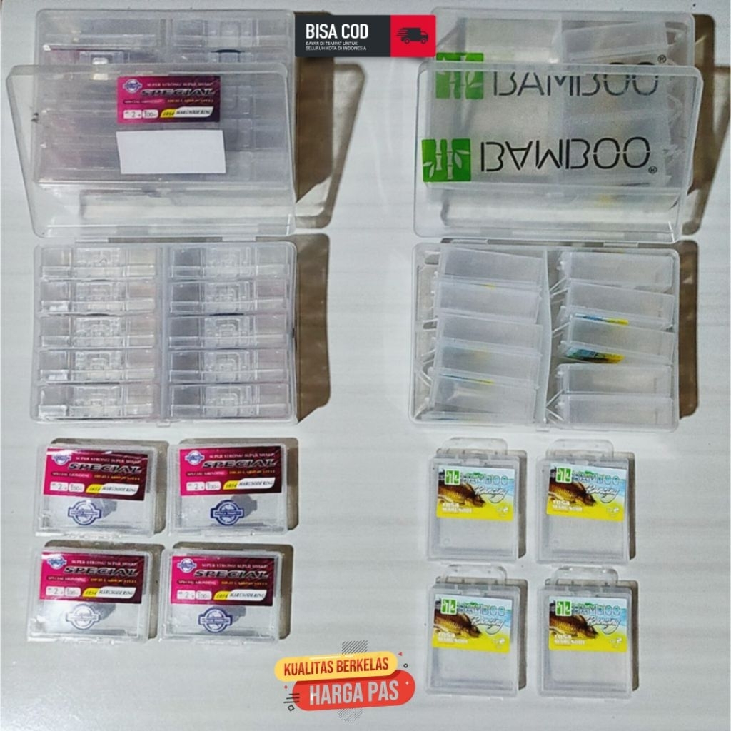 Box kail pancing/Kotak kail pancing 1 box isi 10 kotak kecil