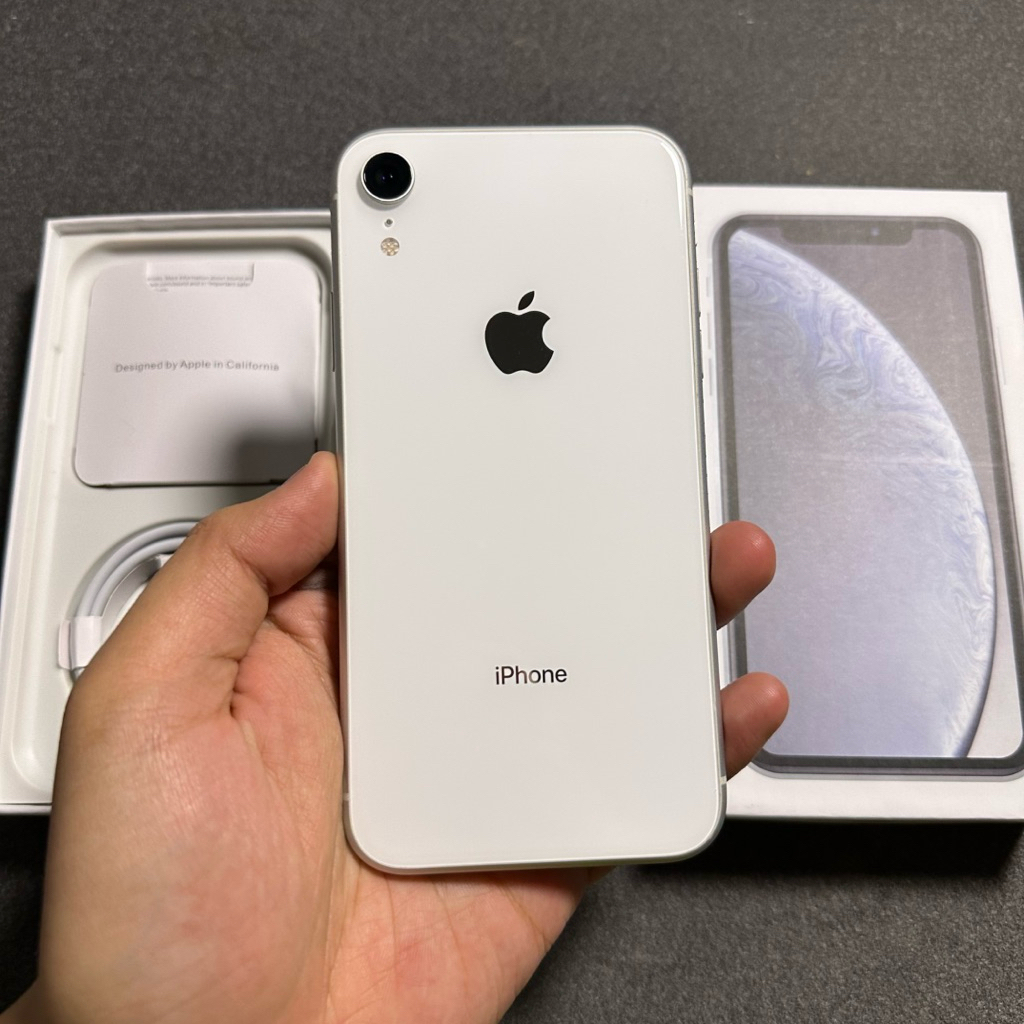 iphone xr 64 gb ibox/digimap putih