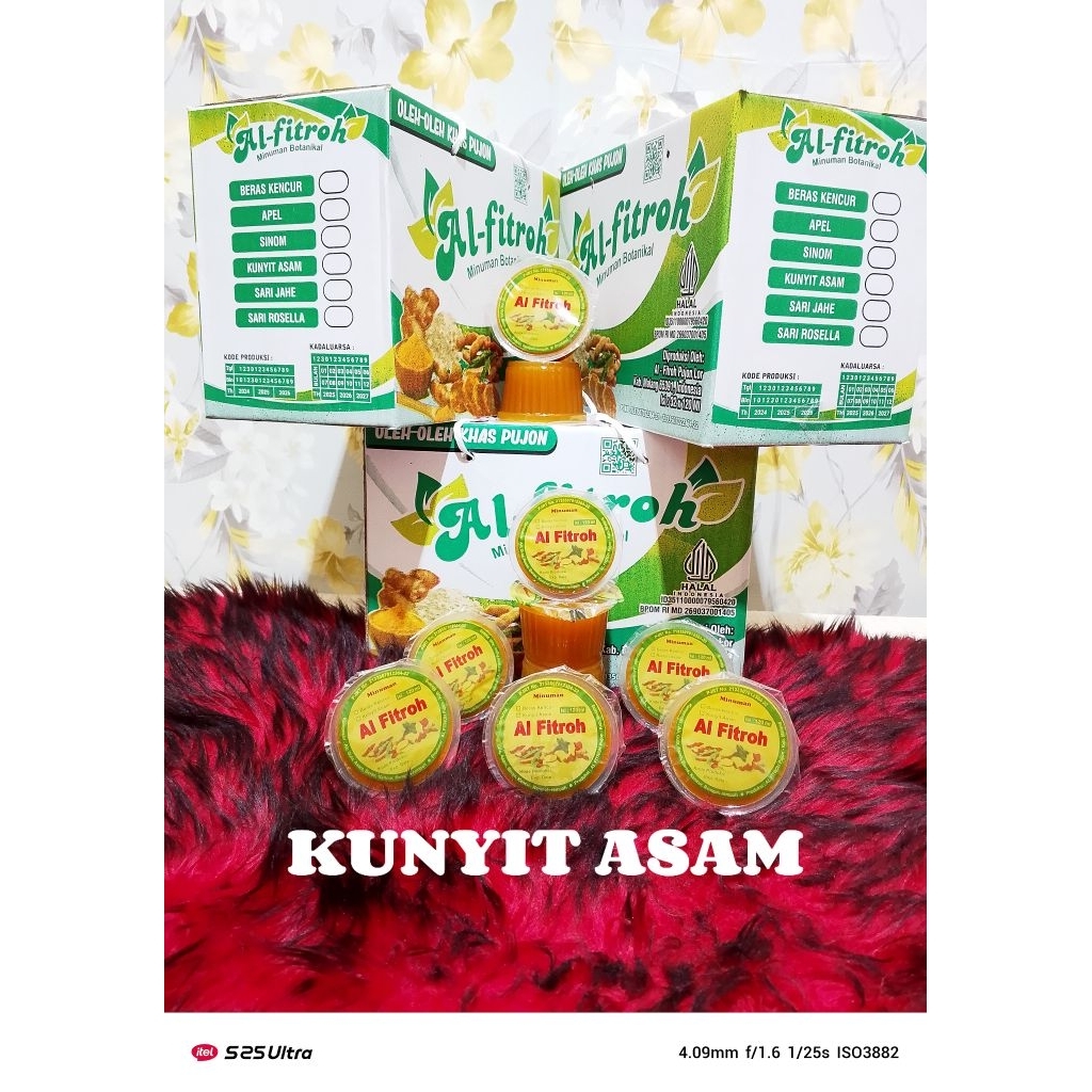 

minuman kunyit asam alfitroh