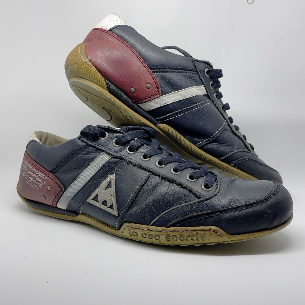 Le Coq sportif Vintage Leather Shoes portugal Second Sepatu
