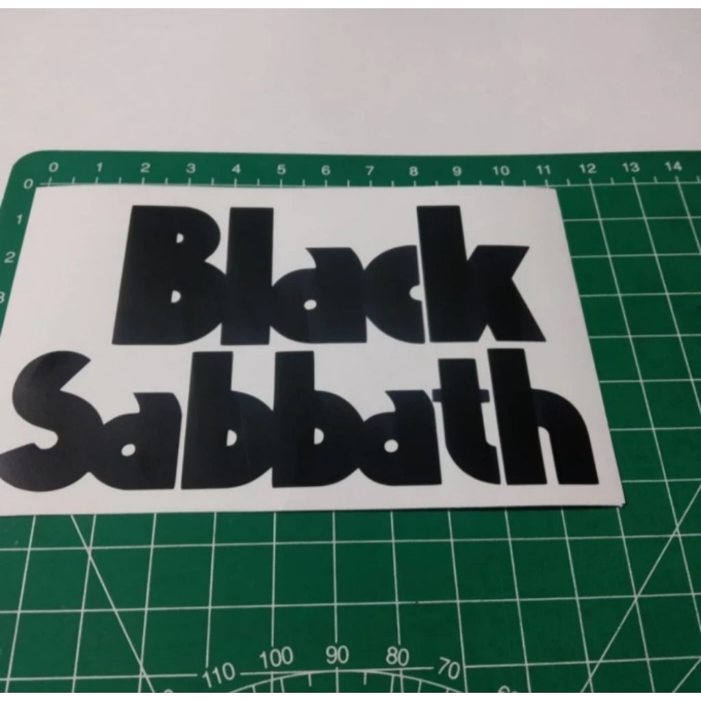 

stiker cutting black sabbath