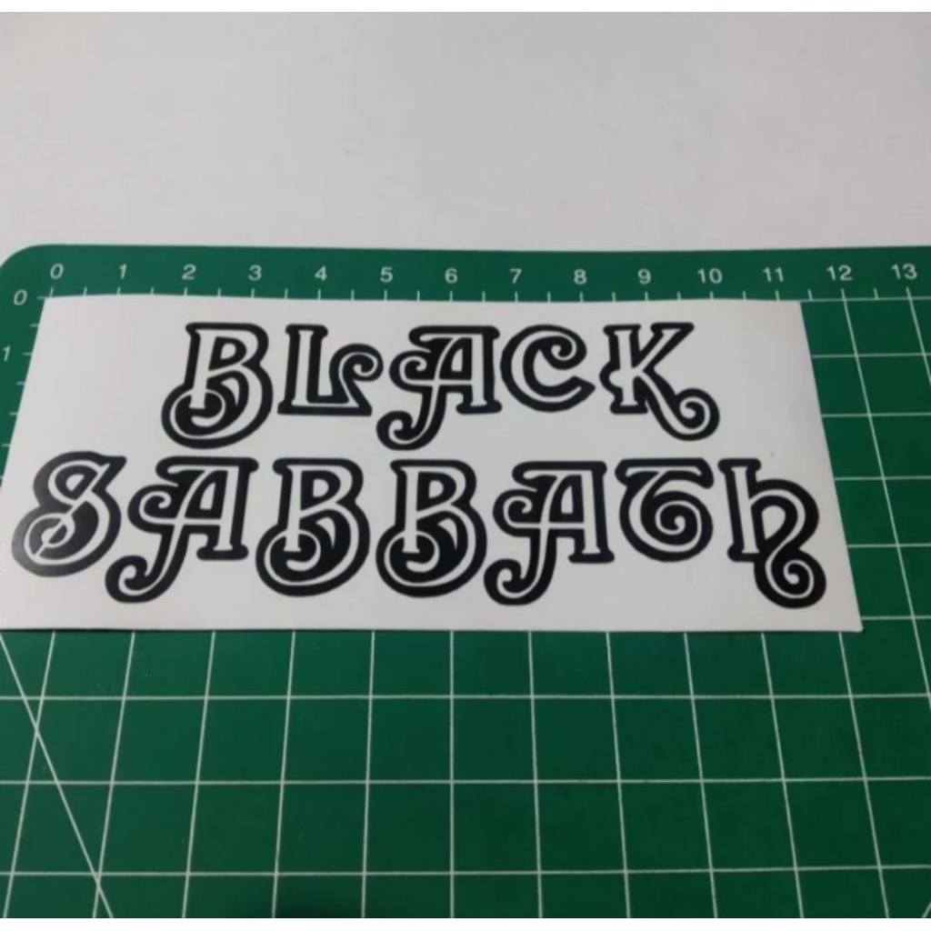 

stiker cutting black sabbath
