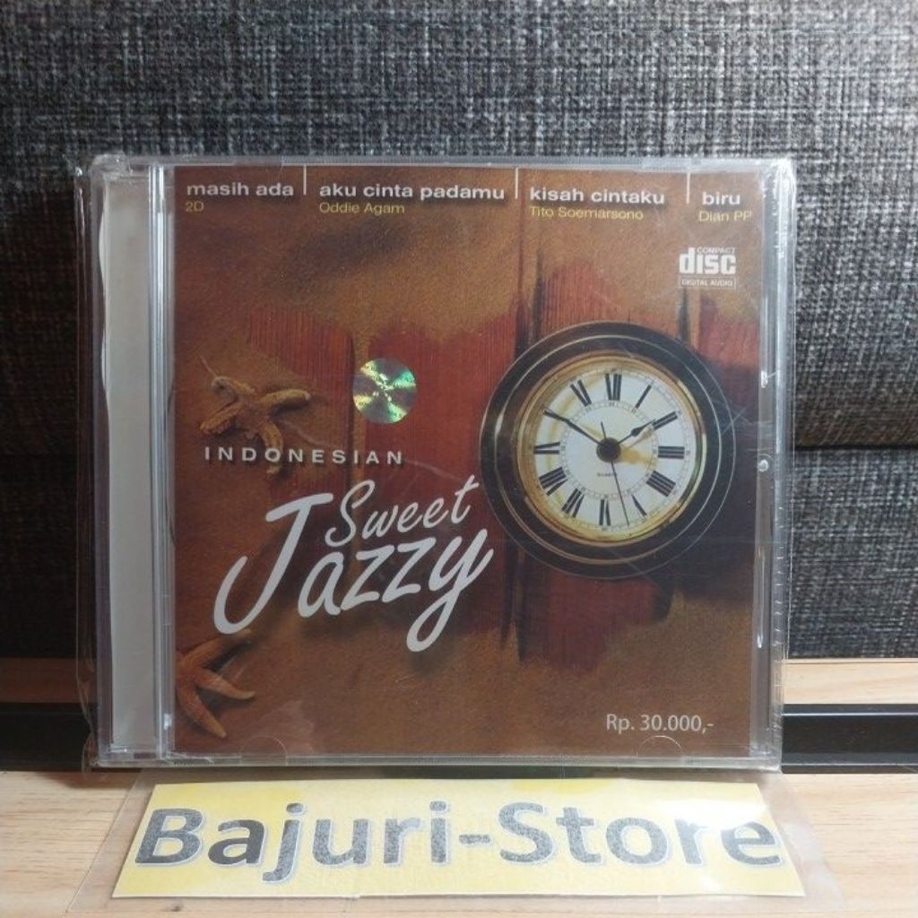 CD "Indonesian Sweet Jazzy" "2D" "Oddie Agam" "Tito Soemarsono" "Dian Pramana Putra" "Deddy Dhukun" 