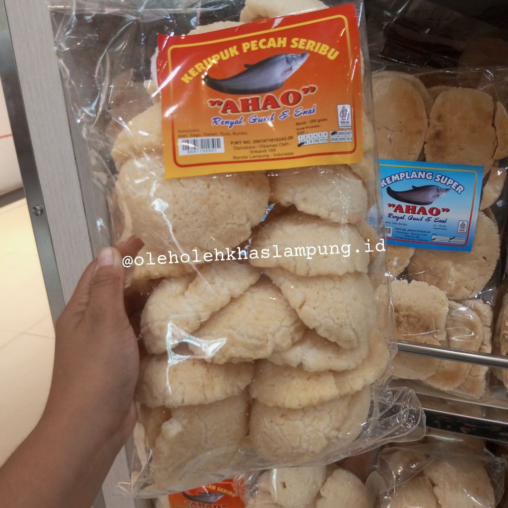 

KERUPUK PECAH SERIBU AHAO 250GRAM