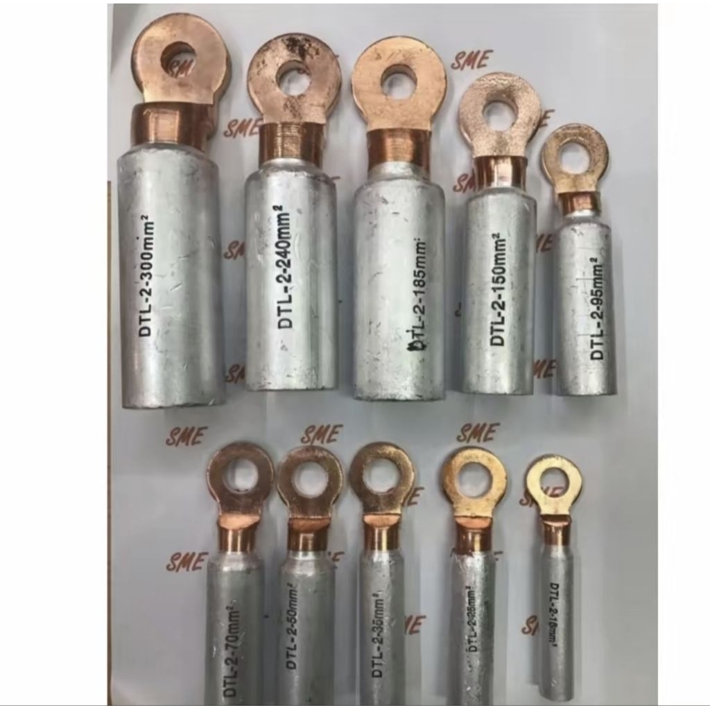 Skun Kabel Bimetal AL-CU 300mm ALCU 300 - M12 Skun AL CU 300 PM Puma Tembaga Aluminium