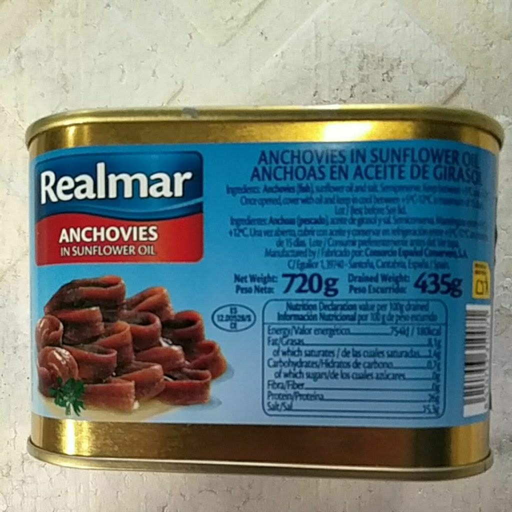 

anchovies