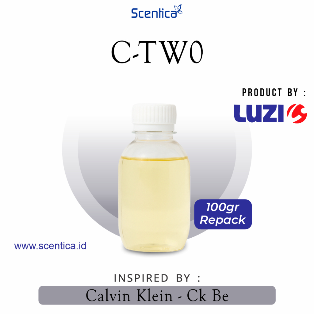 Bibit Parfum C-TWO Inspired By CK BE Kemasan Repack 100gr Original Product By Luzi