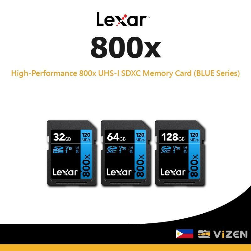 SD CARD LEXAR 32GB/64GB/128GB 800X PRO 150MB/S