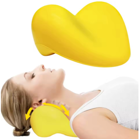 AL - Heart-shaped Bathtub Pillow Single Shoulder and Neck Special Bathtub Waterproof Ring Pillow Cer