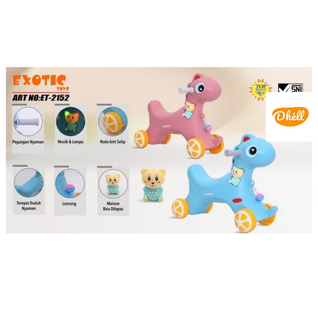 EXOTIC TOYS BALANCE BIKE ET 2152