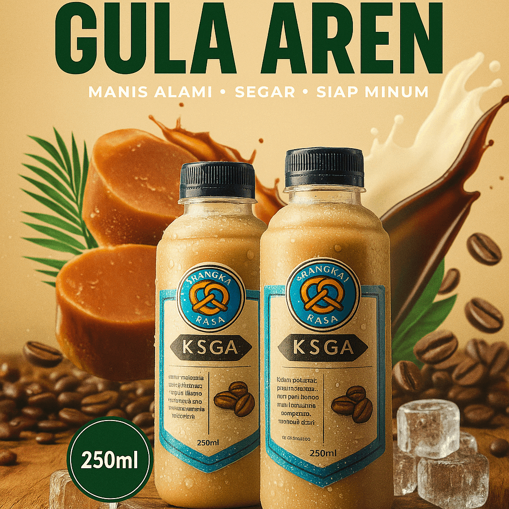 

Kopi Susu Gula Aren 250ml - Minuman Kopi Dingin Ready to Drink