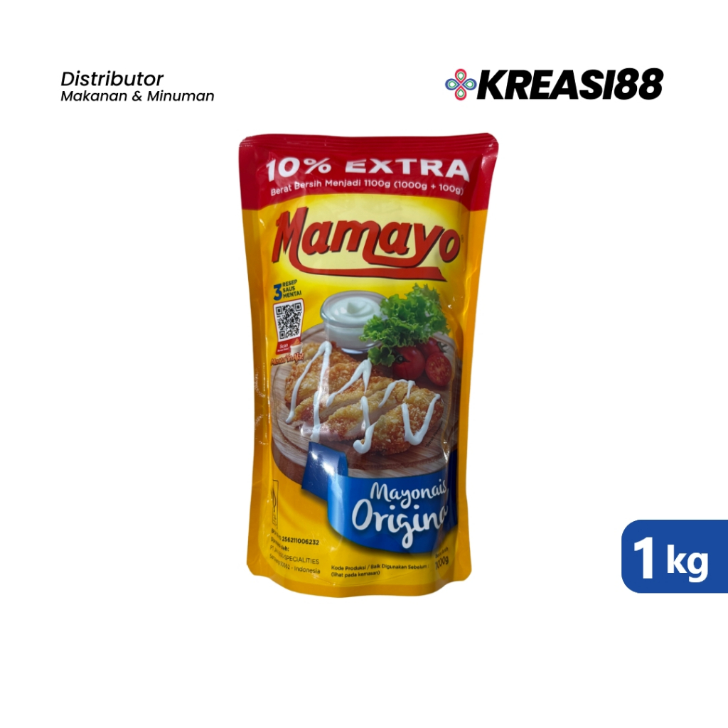 

Mamayo Mayonaise 1kg Original Mayonaise