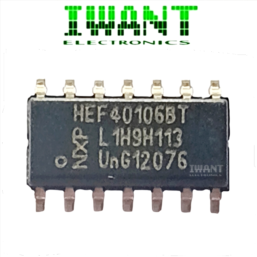 40106 SMD HEF40106BT IC 40106 SMD NXP HEF40106 SOP-14 PIN IC 40106BT SOP14