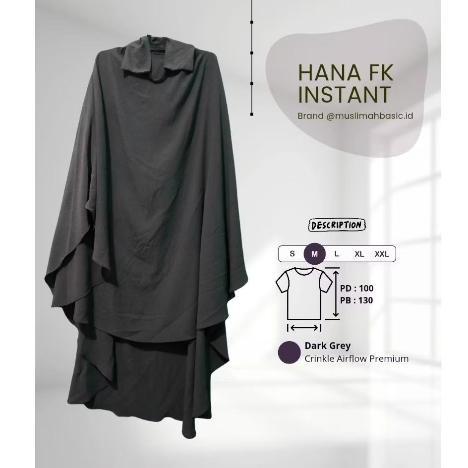 Pre-Loved HANA FK INSTANT by Muslimah Basic