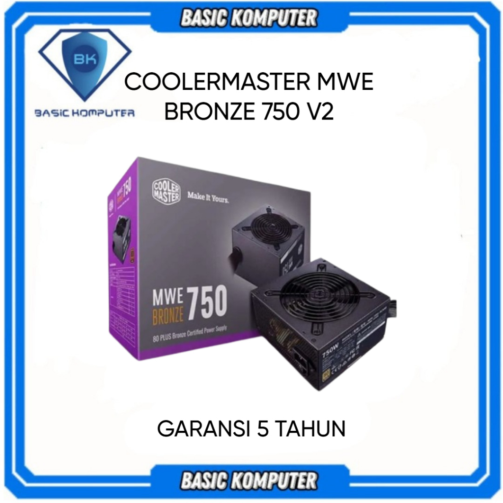 PSU COOLER MASTER MWE V2 750W
