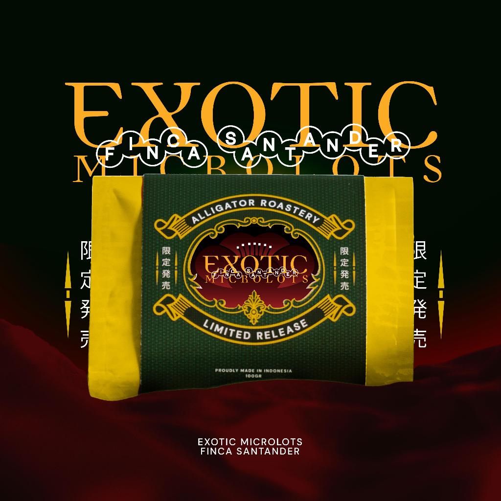 

Exotic Microlots Colombia Finca Santander - INOCULATE YEAST MACERATION 100gr Alligator Roastery Coffee