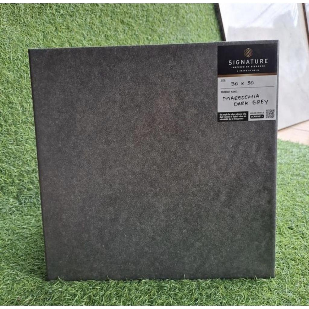 Keramik Lantai 30x30 Marecchia Dark Grey